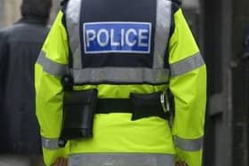 Police issued a clear warning after coming under attack in the demo outside a Methilhill house (Pic: TSPL)