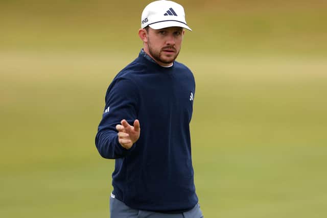 Connor Syme pictured during the Genesis Scottish Open at The Renaissance Club in East Lothian. Picture: Harry How/Getty Images.