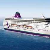 The cruise liner Ambition will become a floating hotel in Leith for the Edinburgh Festival Fringe.