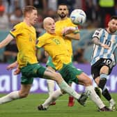 Aaron Mooy, Kye Rowles and Aziz Behich played all four of Australia's World Cup matches. (Photo by Michael Steele/Getty Images)