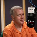 Presenter Allan Russell, the first voice heard on RNIB Connect Radio and still at the station 20 years on. Picture: Richard Bailey