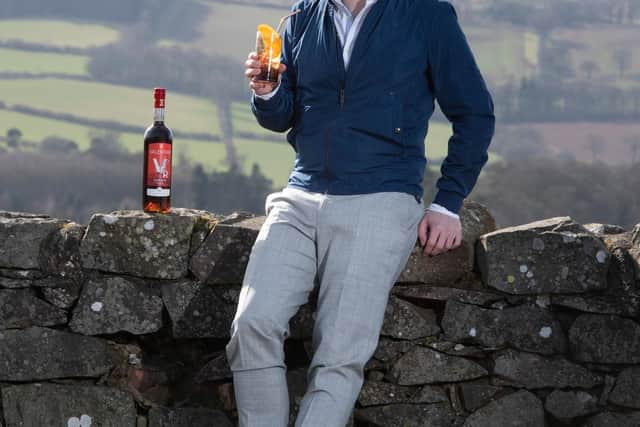 Valentian Vermouth

The Tait brothers, Dominic and David have created a Vermouth inspired by their home in the Scottish Borders. 
The triple peaks of the Eildon Hills are an inspiration for the label design.
Picture shows Dominic Tait with the backdrop of the Eildons, near Melrose in the Scottish Borders.

16/03/21

Photos by Kirsty Anderson
07970704752
kirstyanderson.co.uk





