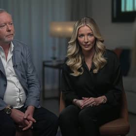 Baroness Michelle Mone and her husband, Doug Barrowman, were interviewed on the BBC's Sunday with Laura Kuenssberg (Picture: BBC/Sunday with Laura Kuenssberg/PA Wire)