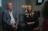 Baroness Michelle Mone and her husband, Doug Barrowman, were interviewed on the BBC's Sunday with Laura Kuenssberg (Picture: BBC/Sunday with Laura Kuenssberg/PA Wire)