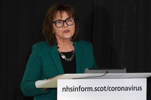 Scottish Health Secretary Jeanne Freeman.