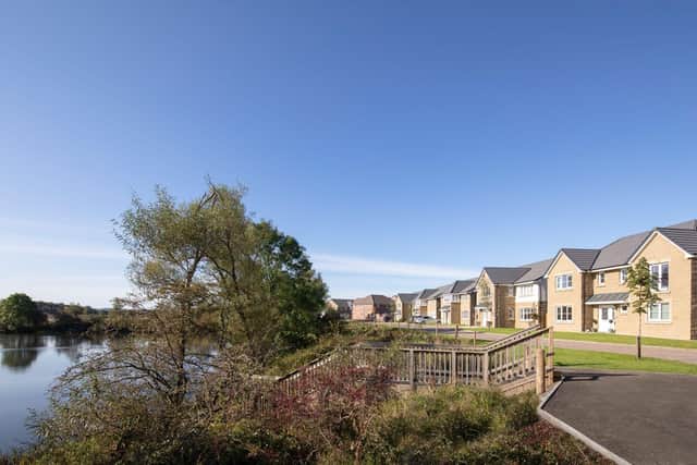 The new Dargavel Village development in Bishopton will comprise a mix of 135 one, three, four, five and six bedroom homes, as well as an additional 62 affordable housing units.