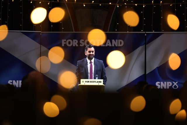 Humza Yousaf said the UK parliament should have been recalled to allow a debate on the full repercussions of the the UK and US attacks on Houthi rebels in Yemen (Picture: Robert Perry/Getty Images)
