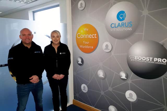 Husband-and-wife team Derek and Debra Phillips, who debuted The Clarus Networks Group in 2014. Picture: contributed.