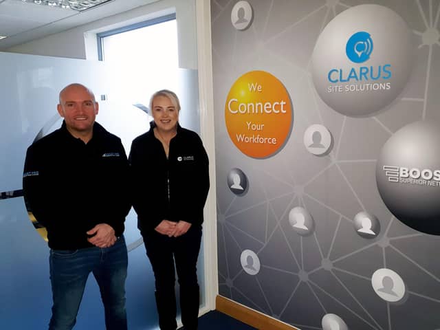 Husband-and-wife team Derek and Debra Phillips, who debuted The Clarus Networks Group in 2014. Picture: contributed.