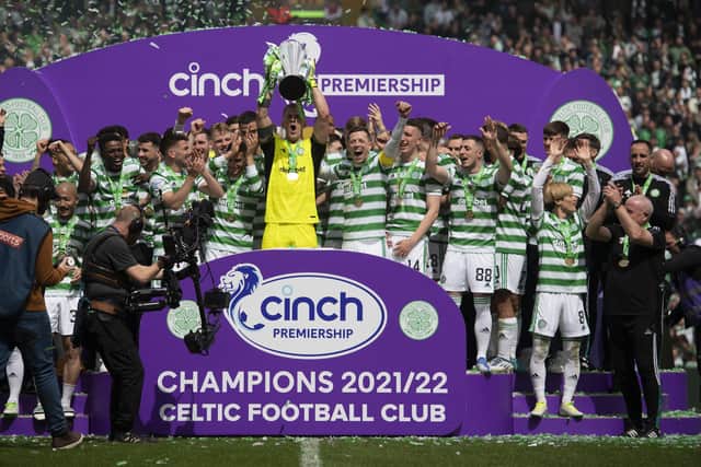 Celtic could clinch the Premiership title at Tynecastle Park... or Ibrox. (Photo by Craig Foy / SNS Group)