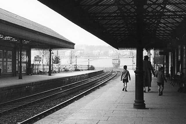 Kilmacolm station in an image thought to be from the 1950s. Picture: Alan Young Collection
