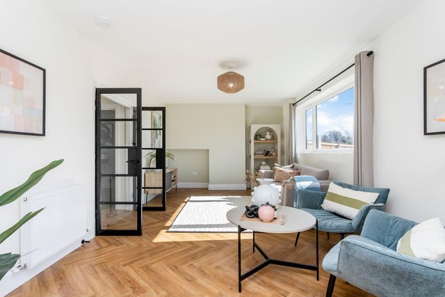 Living room inside Primrose Drive