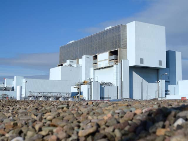 Torness Nuclear Power Station.