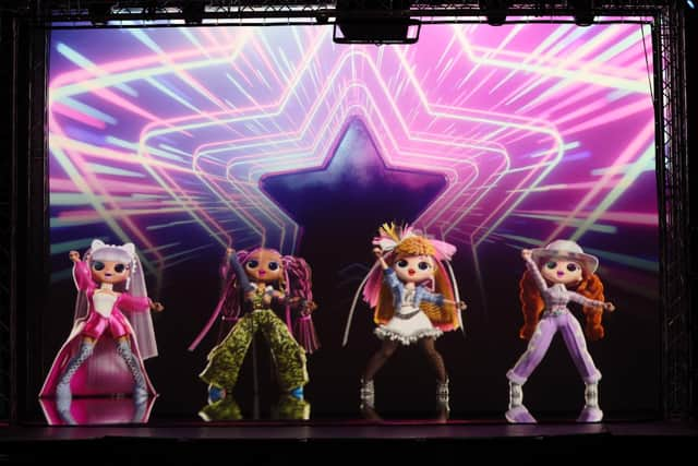 L.O.L. Surprise! Live 2022 holograms on stage