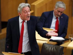 Richard Leonard raised concerns over Midlothian economy
