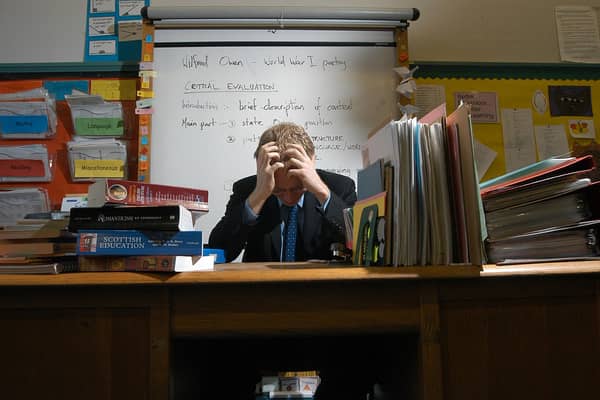 Teachers are under increasing amounts of pressure as a result of the pandemic