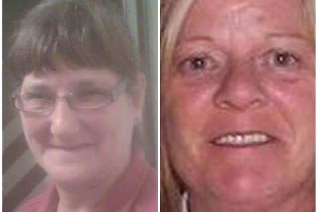 Janice Graham (right), a health care support worker and district nurse, sadly passed away at Inverclyde Royal Hospital while Jane Murphy (left), 73, worked at the Edinburgh Royal Infirmary as a clinical support worker