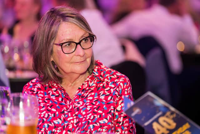Catherine Symington, at an event celebrating ReviveMS Support's 40th Anniversary at the Crowne Plaza, Glasgow.