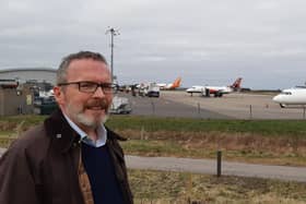 Highlands and Islands Airports Limited managing director Inglis Lyon at Inverness Airport. Picture: The Scotsman