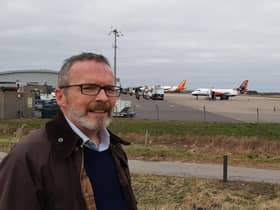 Highlands and Islands Airports Limited managing director Inglis Lyon at Inverness Airport. Picture: The Scotsman
