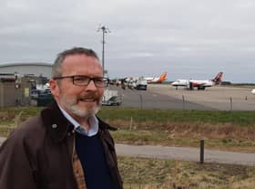 Highlands and Islands Airports Limited managing director Inglis Lyon at Inverness Airport. Picture: The Scotsman