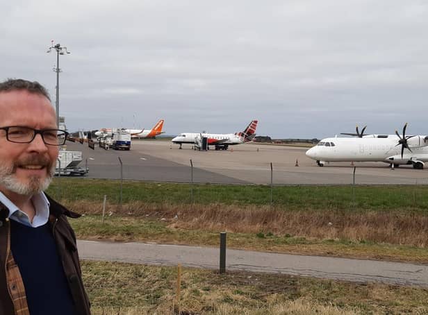 Highlands and Islands Airports Limited managing director Inglis Lyon at Inverness Airport. Picture: The Scotsman
