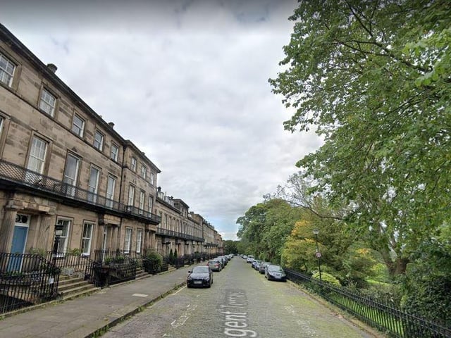 Regent Terrace, Edinburgh, EH7, Average House Price £: 2017-2022 £1,529,000