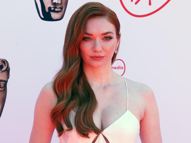 Eleanor Tomlinson attending the Virgin BAFTA TV Awards 2022, at the Royal Festival Hall in London.