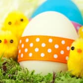 The free Easter egg hunt runs until April 14.