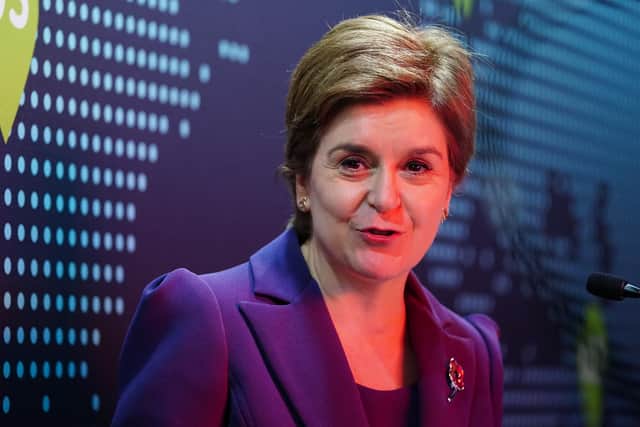 Scotland's First Minister Nicola Sturgeon has pledged action on climate change.
