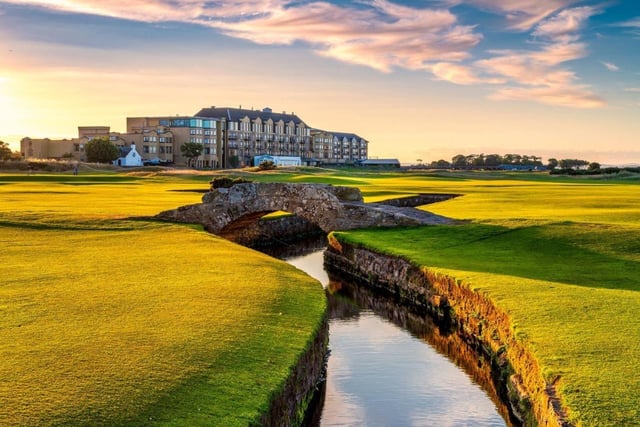 You can expect to pay around £1,078 - including breakfast for a weekend stay at the iconic hotel overlooking the home of golf in St Andrews, Fife. The AA inspector said that it is "a must-visit for golfers in search of luxury and comfort”.