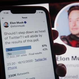 Elon Musk has confirmed he will step down as chief executive of Twitter, as soon as he finds someone “foolish enough to take the job”.