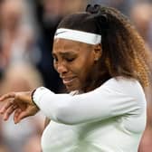 Serena Williams was in tears after suffering injury.