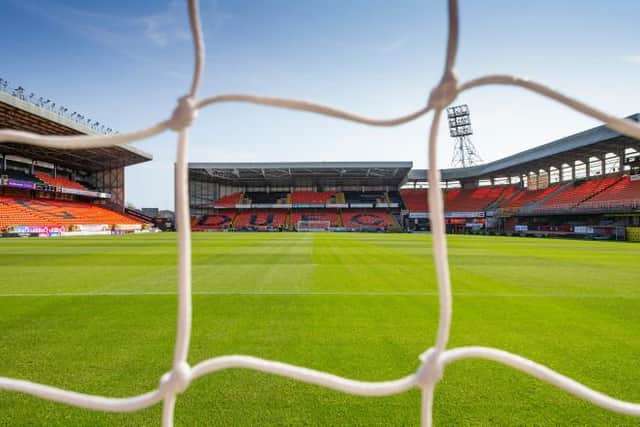 Tannadice will host Sunday's lunchtime Premiership live TV fixture between Dundee United and Rangers. (Photo by Mark Scates / SNS Group)