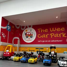 Amazon in Dunfermline has donated 50 push cars worth £3,000.
