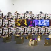 The British Pavilion at Venice Biennale 2022, featuring work by Errollyn Wallen, Tanita Tikaram, Poppy Ajudha and Jacqui Dankworth.