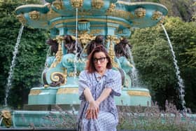 Amy Veltman promotes performances of PSA: Pelvic Service Announcement