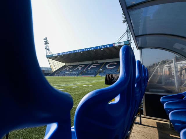 Raith Rovers host Ross County in the first leg of the Premiership play-off final at Stark's Park. (Photo by Craig Foy / SNS Group)