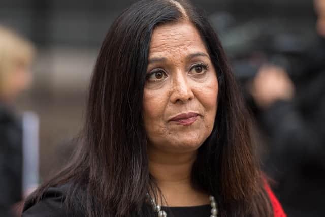 Labour MP Yasmin Qureshi, who said she has been admitted to hospital with pneumonia after testing positive for Covid-19.