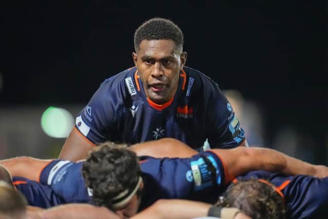Edinburgh's Bill Mata made his competitive comeback after a long-term knee injury. (Photo by Simon Wootton / SNS Group)