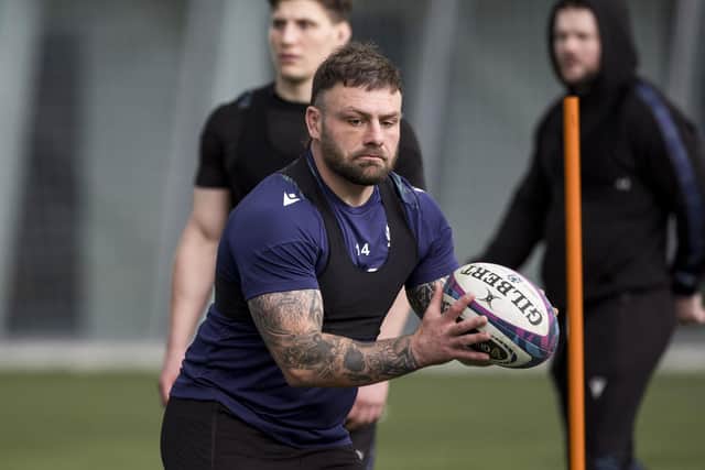Rory Sutherland will join Glasgow Warriors this summer from French side Oyonnax. (Photo by Craig Williamson / SNS Group)