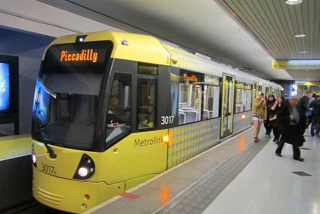 The Manchester Metrolink which Tim helped to shape. Picture: Wikimedia Commons.