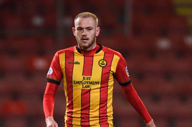 Partick Thistle's Zak Rudden has signed a pre-contract with Dundee. (Photo by Craig Foy / SNS Group)