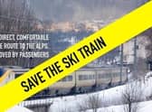 The Eurostar Ski Train ferries 24,000 holidaymakers to the Alps every winter