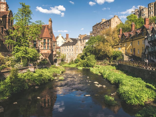 Like Arthur's Seat, it's remarkable how many residents of the Capital haven't spent time exploring the pretty quaint streets of Dean Village. Seemingly untouched by time, and once home to a multitude of water mills, you'll want to take your camera to capture colourful houses perched on the side of the Water of Leith.