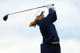 Gemma Dryburgh in action during the second round of the AIG Women's Open at St Andrews. Picture: Luke Walker/Getty Images.