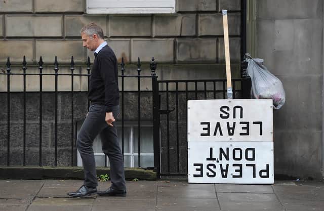 A second independence referendum is hardly a prospect unionists view with enthusiasm, while there is is no such diminution of support and fighting spirit on the independence side, says Bill Jamieson (Picture: Neil Hanna)