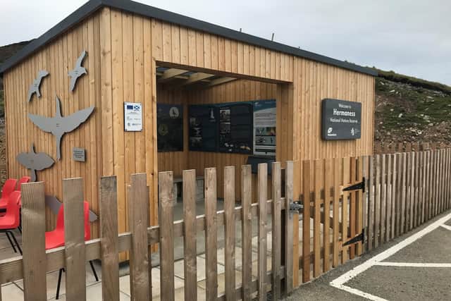 Explorers can now enjoy more than a mile of new boardwalk as well as an information shelter and toilets at the Hermaness National Nature Reserve, on Unst in the Shetland islands