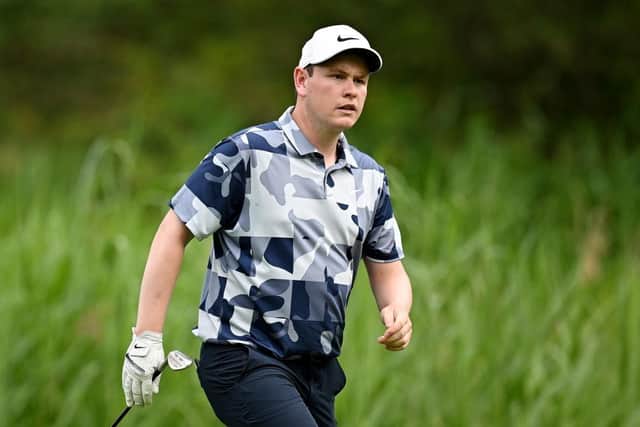Bob MacIntyre has recovered from a poor front nine on Thursday to feeling confident about his game heading into the weekend at Golfclub Munchen Eichenried. Picture: Stuart Franklin/Getty Images.