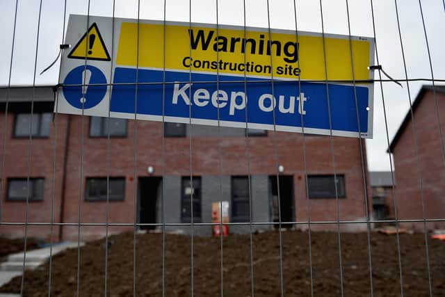 The number of new homes in Scotland fell by more than a third in 2020 amid Covid restrictions, says Riverside Scotland (file image). Picture: Jeff J Mitchell/Getty Images.